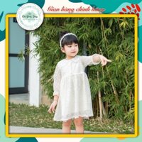 Váy ren dài tay BeanChubby bé gái - MT37