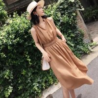 Váy sát nách vạt bầu Quảng Châu ( hình thật)