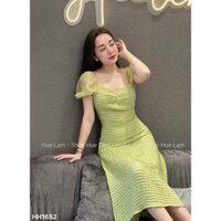 Váy sốp phối ren