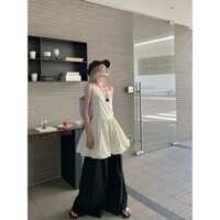 Váy Suông Ba Lỗ Dáng Ngắn Đầm Sát Nách Dáng Váy Xòe VL08