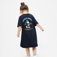 Váy suông bé gái mickey