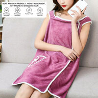 Váy tắm treo có thể đeo được dành cho nữ Áo choàng tắm thân thiện với da thoải mái cho phòng tắm tắm