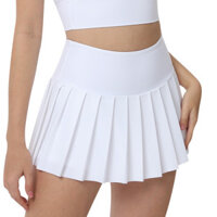 Váy Tennis Cầu Lông Mini Trang Phục Golf Cho Nữ Xếp Ly Chạy Bộ Skorts Golf Wear Nữ