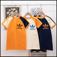 Váy thể thao ADD cho Mẹ và bé (10-48kg), chất vải cotton chính phẩm loại 1 siêu mịn, viền cổ kỹ càng, in nhiệt logo snét