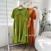 Váy Thô Bèo Tầng Cổ Vạt Hàng Quảng Châu H2080- Lolla_Fashion