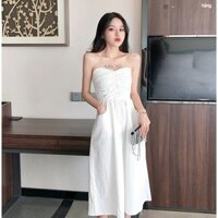 VÁY THÔ DÁNG QUÂY NGỰC DÀI