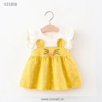 Váy Thô Hình Đáng Yếu Cho Bé Gái 8-12kg V2185 Peekids