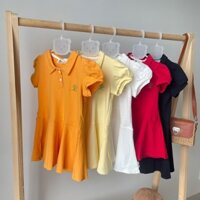 Váy Thun Cá Sấu Cho Bé