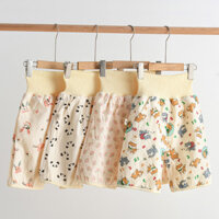 Váy tiết niệu cho bé, vòng chống thấm nước và chống rò rỉ, quần tập tã, miếng lót nước tiểu ngủ cho bé, cotton nguyên chất, túi nước tiểu có thể giặt được, cotton loại A