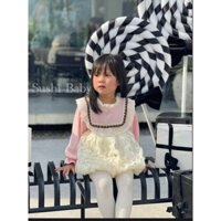 váy tiểu thư cho bé diện tết 4-16kg