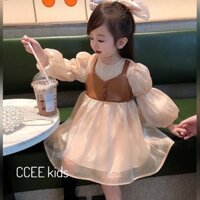 Váy tiểu thư cho bé gái