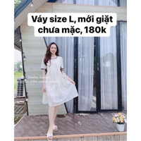 váy trắng babydoll