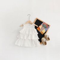 Váy trắng bồng bềnh