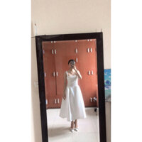 Váy trắng bồng xoè đi tiệc