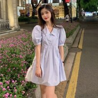 Váy trắng đơn giản,nhã nhặng,phù hợp cho mọi lứa tuổi