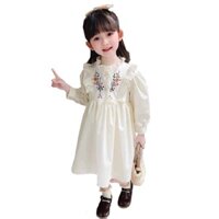 Váy Trắng Hoa Thêu