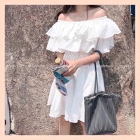 Váy Trễ vai bèo xinh sẵn