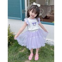 Váy tutu Bé Gái Váy Bánh Cho Bé Váy Gạc Mềm Váy Pettiskirt Váy Công Chúa Tất Cả Trận Đấu Váy