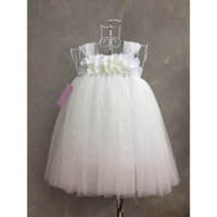 Váy tutu cho bé ❤️FREESHIP❤️ Váy tutu trắng tú cầu đính đá