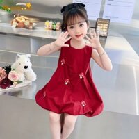 Váy vịt vàng ba chiều dễ thương MOMCHOOS dành cho bé gái, váy đa năng