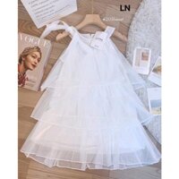 Váy voan 2 tầng công chúa bánh bèo