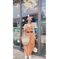 váy voan đi biển xinh