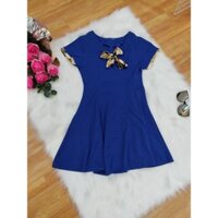 Váy xanh coban mặc đi làm , đi chơi rất xinh