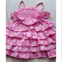 Váy xinh bé gái Hồng Xiêm
