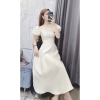 Váy xoè dự tiệc sang chảnh kiêu sa, che khuyết điểm cực đỉnh