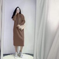 Váy Xuông Chất Len Tăm Zip Loại 1 - V003