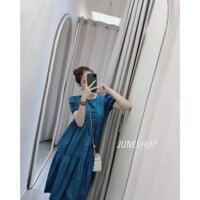 Váy Xuông Tay Bồng BaByDoll Dễ Thương