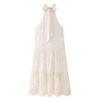 Váy yếm buộc nơ lưng