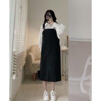Váy yếm jean cá tính 3 màu