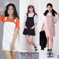 Váy yếm kaki trẻ trung và rất baby