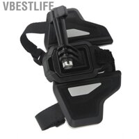 VBESTLIFE Camera thể thao Mũ bảo hiểm Xe máy Giá đỡ cằm Đi xe đạp Chụp hình