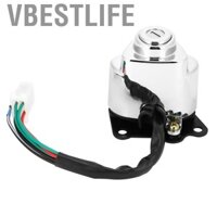 VBESTLIFE Công tắc đánh lửa Kimiss Keyswitch Key Matermet L còn khóa cho Honda VT600 Shadow 400 750