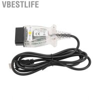 VBESTLIFE K DCAN Cáp công cụ chẩn đoán với công tắc giao diện USB OBD2 cho E60 E61 E81 E70 E83 E87 E90 E91 E92 E93 R56