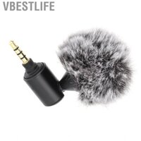 VBESTLIFE Micro mini 3,5 mm Điện thoại di động Máy ảnh DSLR Máy quay phim cho máy ảnh Cardioid với 1 X Túi lưu trữ