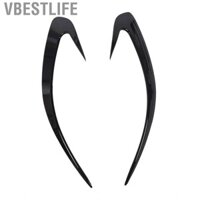 VBESTLIFE Phía sau spoiler spoiler không khí thông hơi ABS ABS SPORY SPLLETER TRIM Thay thế cho Mazda MX 5 Miata ND 2016+ (Đen bóng)