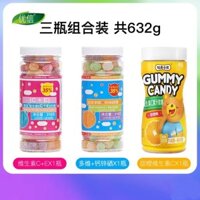 Vc Gummy Vitamin c Marshmallow Trái cây Vitamin tổng hợp Canxi Kẽm Selenium Vitamin c Gummy