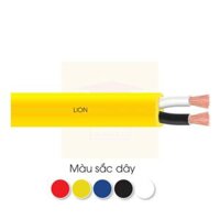VCmo 2x0.75 (2x24/0.2) - Dây điện dẹp mềm OVAL VCmo LION
