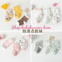 VCT01-Set 3 Đôi Vớ/Tất Chống Trượt xinh yêu Cho Bé