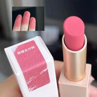 Vẽ cái này Ngủ thêm 5 phút nữa Son lì độ bão hòa thấp màu xám giả kim cương đào trắng trang điểm nữ sinh Son môi giá rẻ