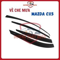 Vè che mưa xe Mazda CX5, CX-5 đời 2018- 2023 Hàng nhựa đen Thái Cao cấp