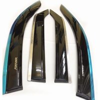 Vè Che Mưa Xe Toyota Fortuner 2017- 2024 Chỉ Inox Cao Cấp