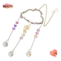 Vẻ ĐẸP Trang trí nội thất Treo trang trí, Crystal Cloud Crystal Crystal Crystal Treo trang trí, Thẩm mỹ Làm hài lòng Mặt dây chuyền pha lê gia đình đầy màu sắc Trang chủ