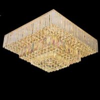 VE - MPL - 98110/800: Đèn áp trần vuông LED Phale - KT: L800mm x W800mm x H420mm - Đèn LED SMD đổi 3 màu