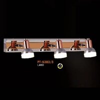 VE - PT - 5383/3: Đèn rọi tranh/gương 3 bóng - KT: L460mm - Đèn LED đổi 3 màu