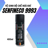 Vệ sinh bình xăng con bộ chế hòa khí làm sạch các bề mặt kim loại [SENFINECO 9993] Carburetor Cleaner dung tích 400ml
