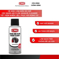 Vệ sinh cảm biến đo gió CRC Mass Air Flow Sensor Cleaner tiết kiệm nhiên liệu, phục hồi động cơ